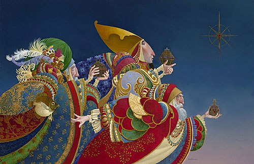 Three Kings Painting At Paintingvalley Com Explore Collection Of