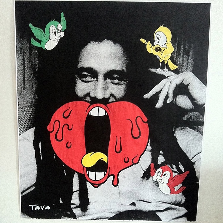 752x752 Three Little Birds - Three Little Birds Painting