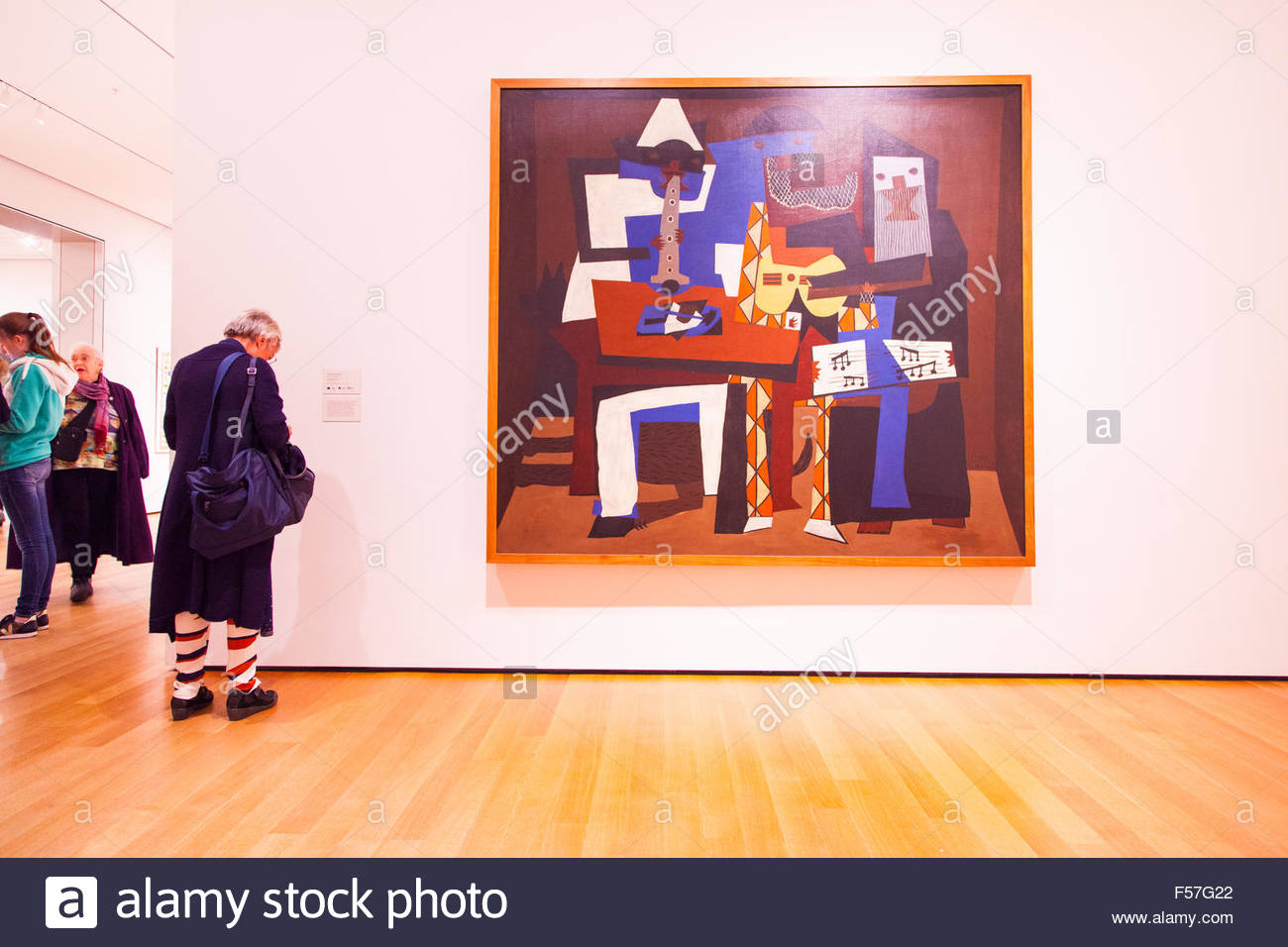 1300x956 Pablo Picasso. Three Musicians (1921) Painting - Three Musicians Painting