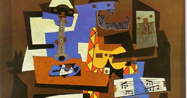600x316 Walter Talks On Picasso Three Musicians, 1921 2014 Romanticism - Three Musicians Painting
