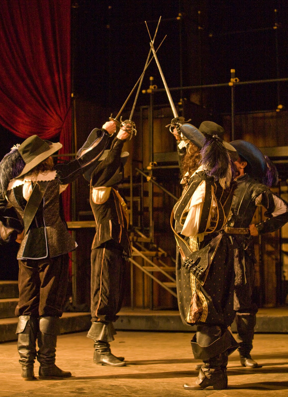 1159x1600 Lisa Jensen Online - Three Musketeers Painting