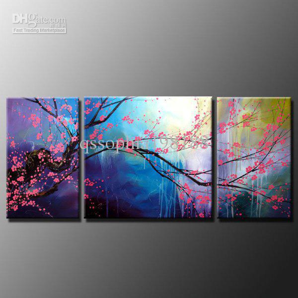 600x600 2018 Wholesale Amp Retail High Quality Modern Abstract Oil Painting - Three Painting