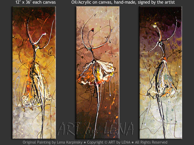 800x600 The Three Graces Art By Lena - Three Painting
