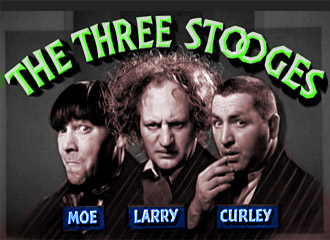 330x240 The Three Stooges (Film) - Three Stooges Painting