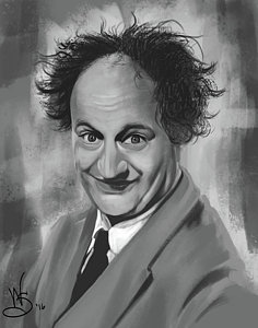 236x300 Three Stooges Paintings - Three Stooges Painting