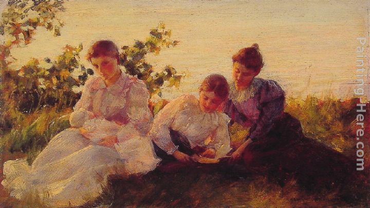 720x405 Charles Courtney Curran Three Women Painting Anysize 50% Off - Three Women Painting