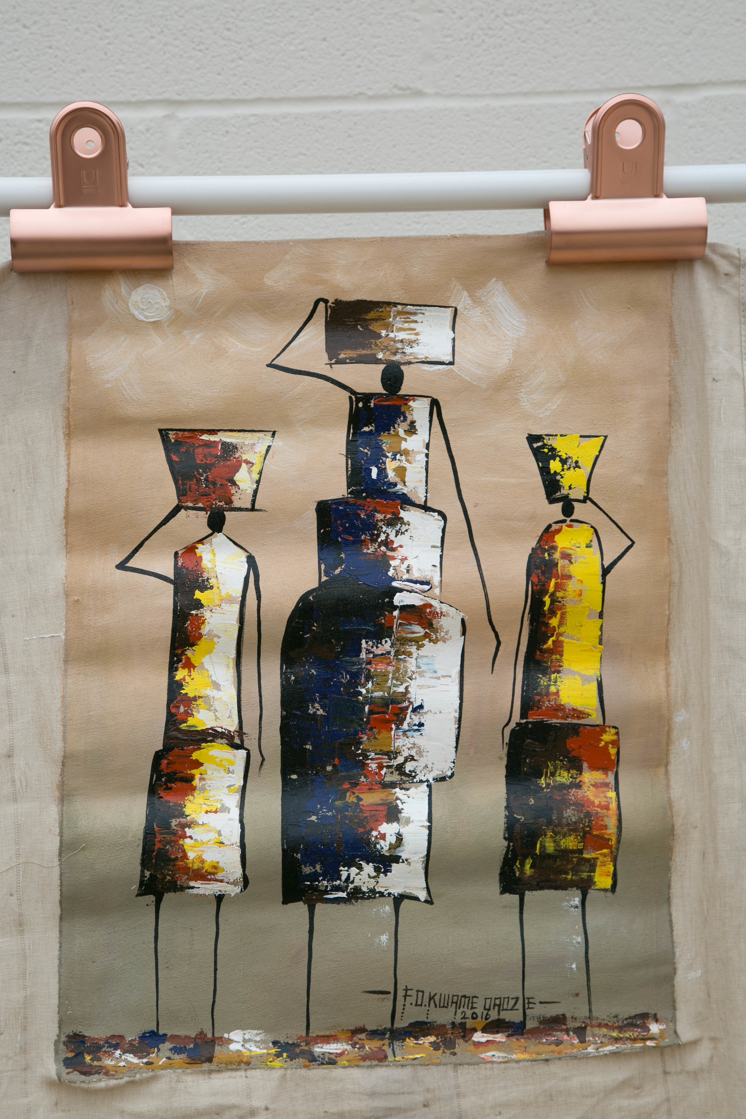 2400x3600 Touch A Life Painting Three Women With Baskets On Tantouch A Life - Three Women Painting