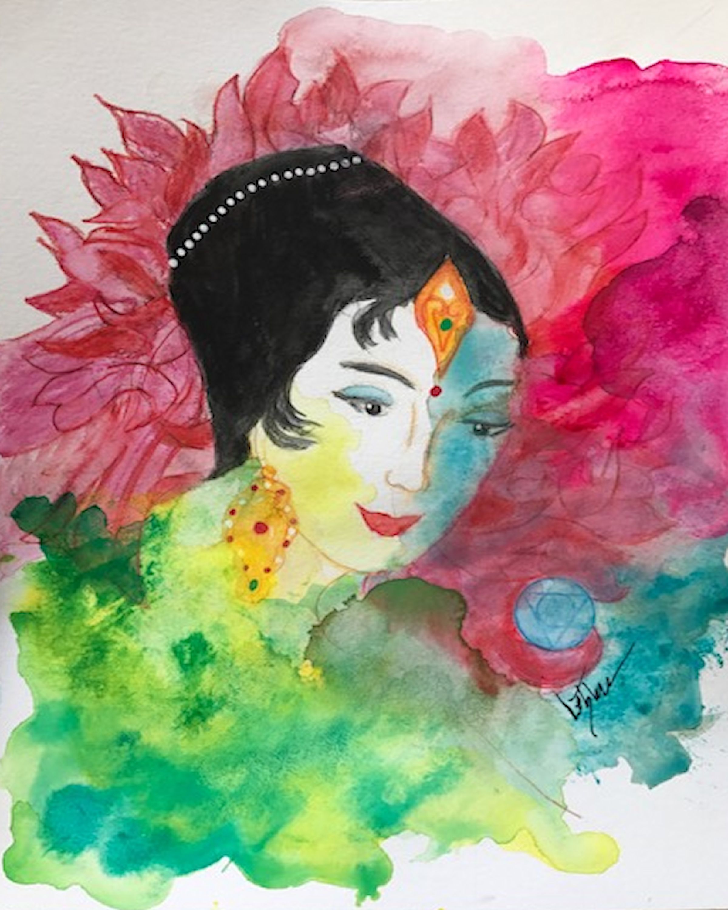 2399x2998 Margaret Letzkus Blog Archive Shatki With Throat Chakra - Throat Painting