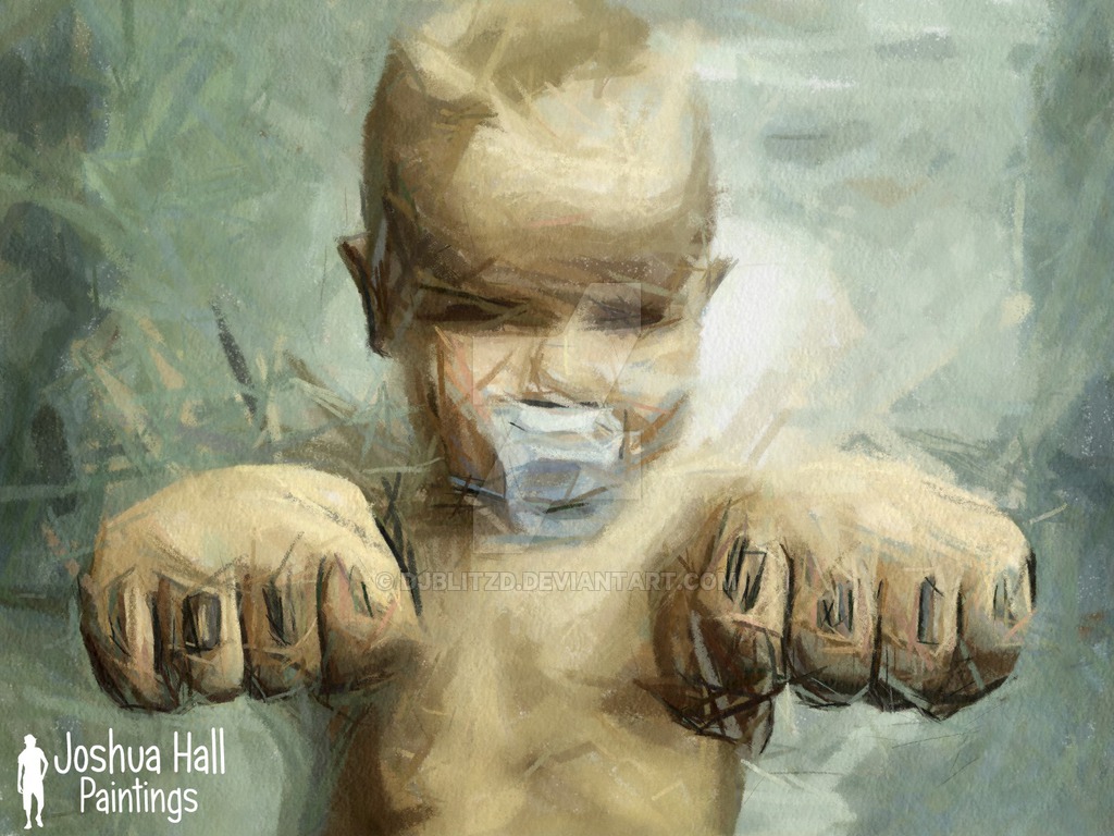 1024x768 Thug Life Baby Felt Tip By Djblitzd - Thug Life Painting