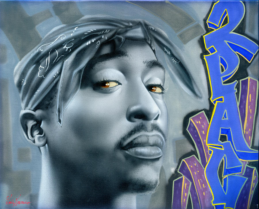 900x728 Thug Life Painting By Luis Navarro - Thug Life Painting