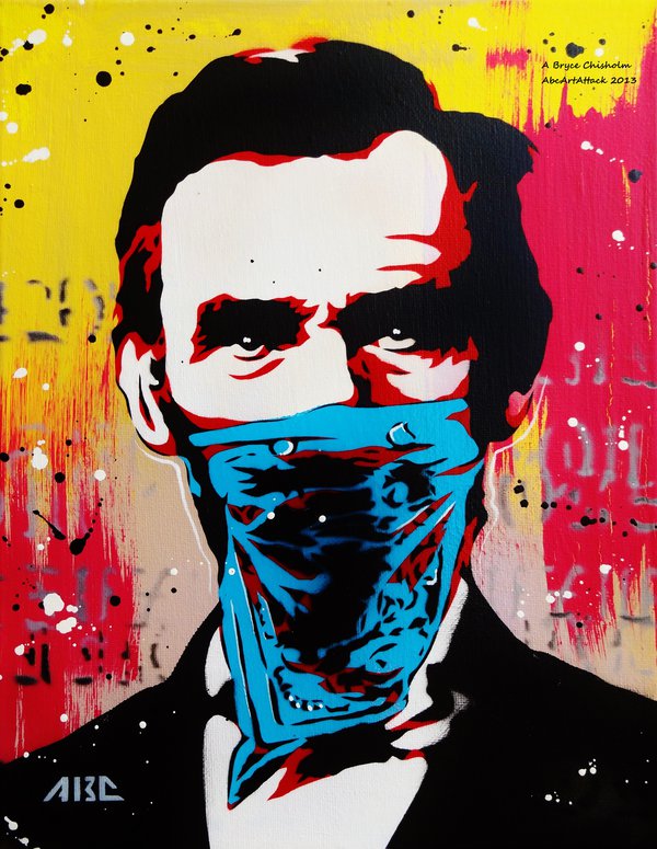 600x775 Abcartattack (Bryce Chisholm) - Thug Life Painting