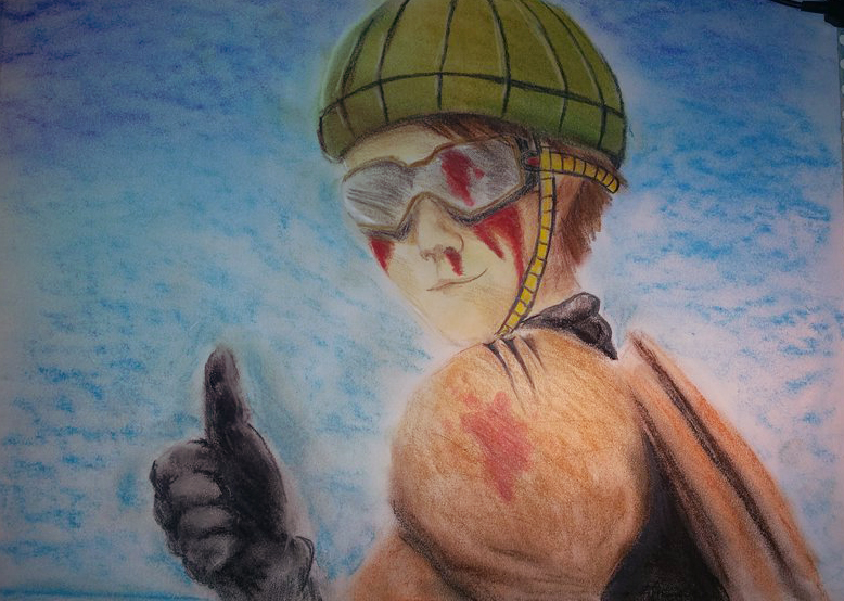 778x554 Thumbs Up Mumen Rider By Hawkheart11 - Thumbs Up Painting