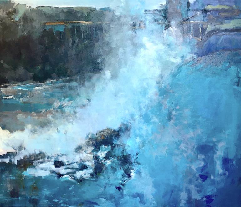 770x662 Saatchi Art Thunder Painting By Gabriella Collier - Thunder Painting