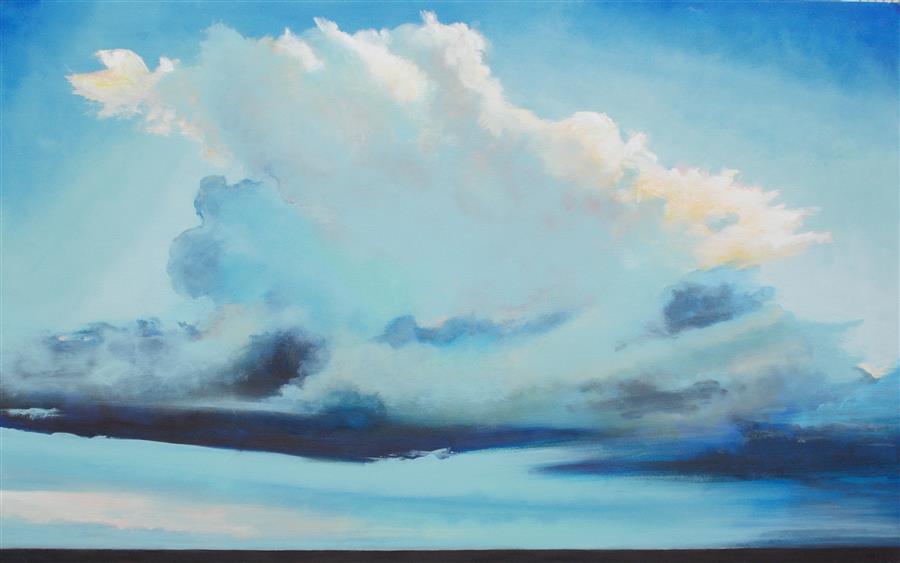 900x563 Thunder Maker By Benjamin Thomas - Thunder Painting