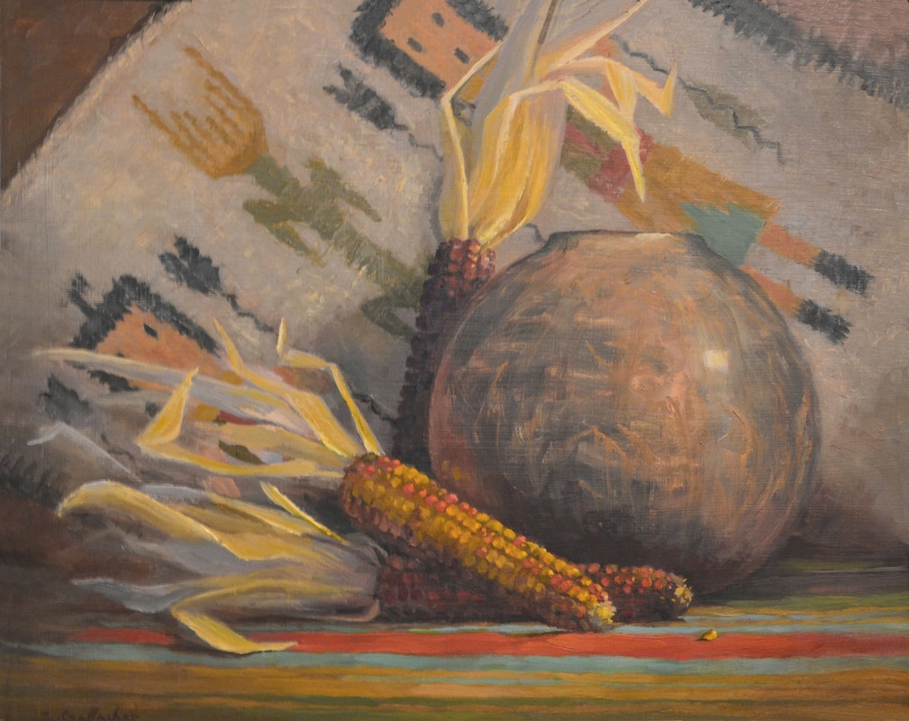 1009x800 Susan Gallacher - Thunderbird Painting