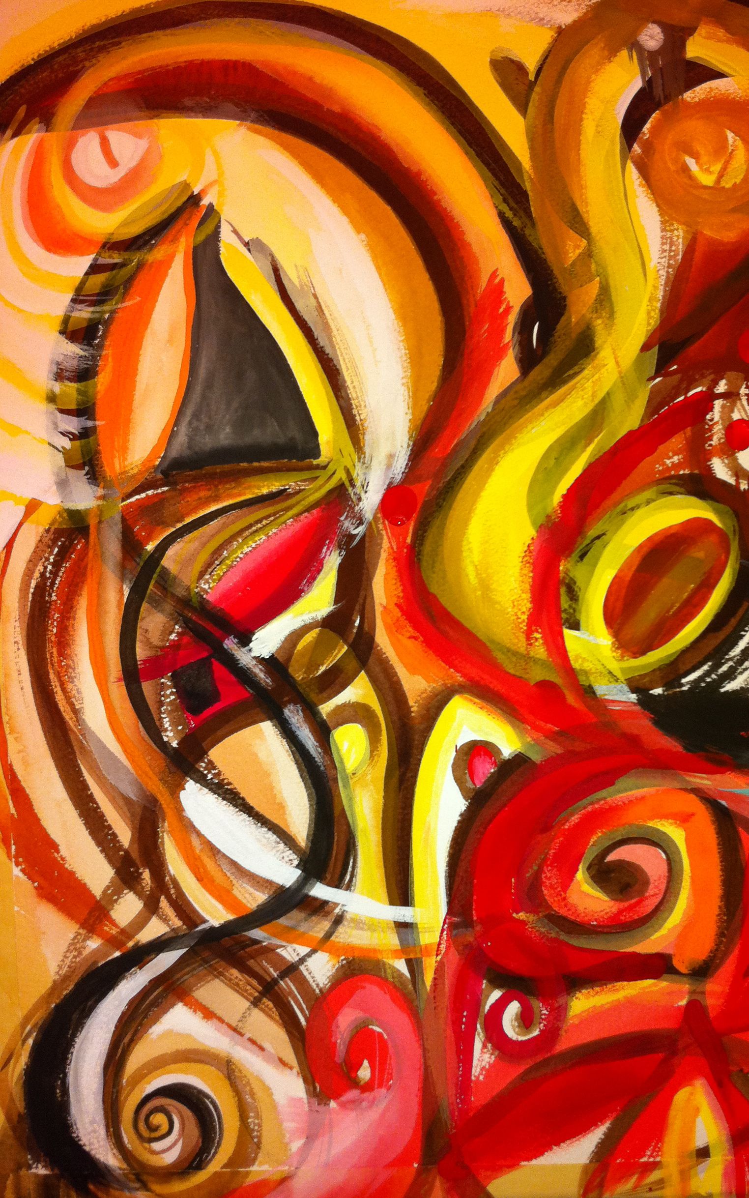 1524x2437 Thunderbird Woman Painting By Jen Klarfeld Raw Creation Artist - Thunderbird Painting