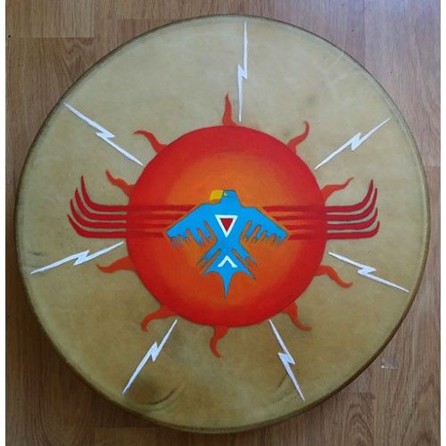 500x500 Native American Thunderbird Painting - Thunderbird Painting