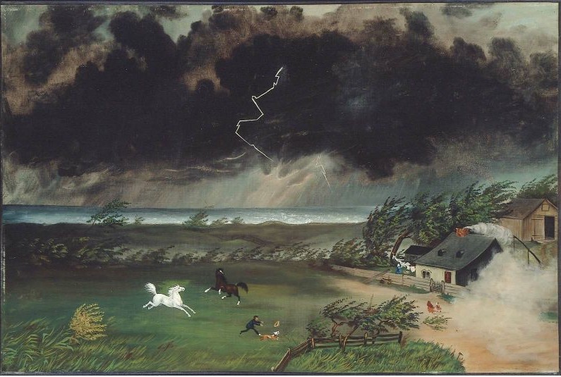 795x535 Thunderstorms And French Films Design Scouting - Thunderstorm Painting