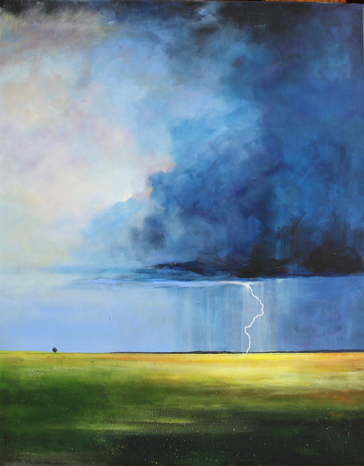 1251x1600 Toni Grote Spiritual Art Amp Jewelry From My Heart To Yours April - Thunderstorm Painting