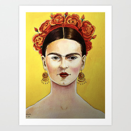 264x264 Tiara Art Prints Society6 - Tiara Painting