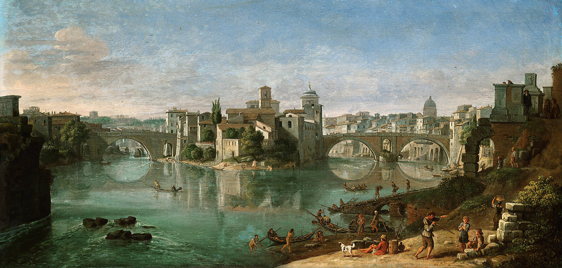 1816x867 Filegaspar Van Wittel - Tiber Painting