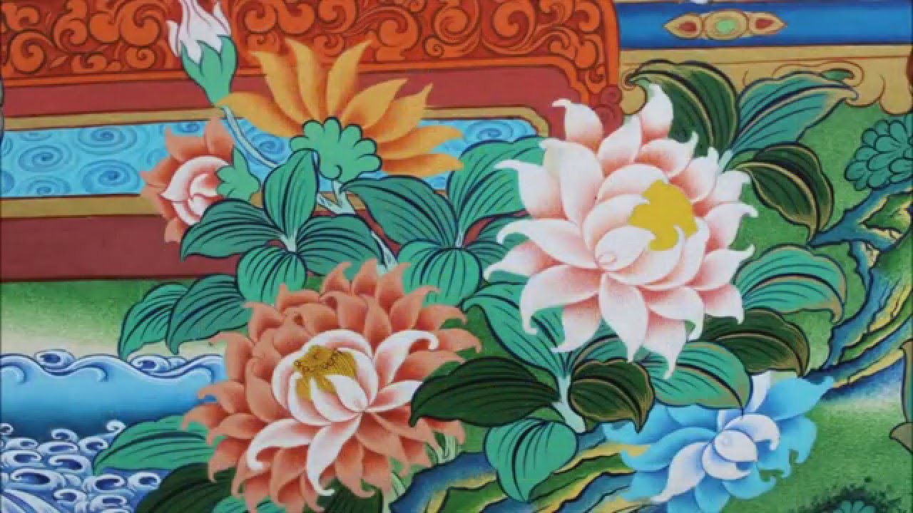 1280x720 Thangka Painting - Tibetan Painting