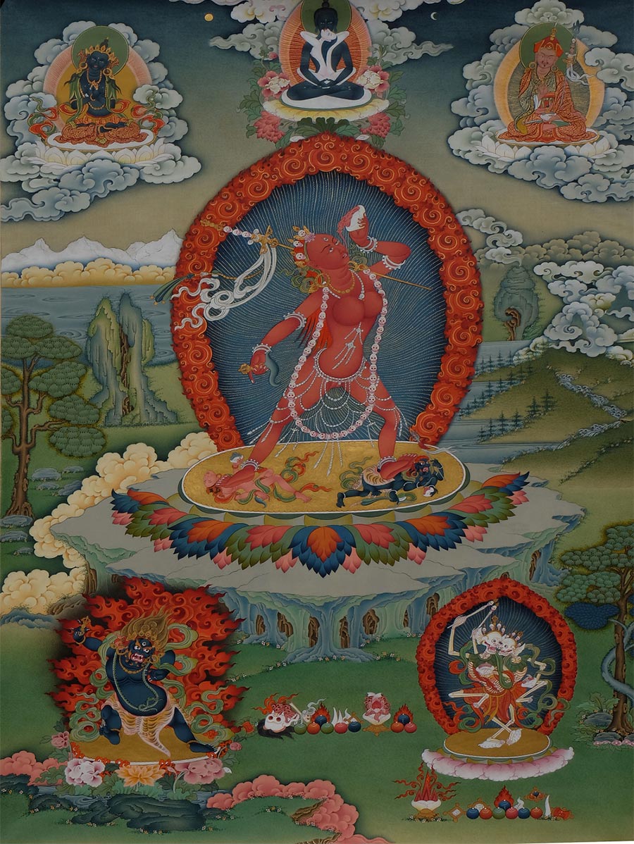 900x1198 Tibetan Painting Tradition On Show In Beijing[4] - Tibetan Painting