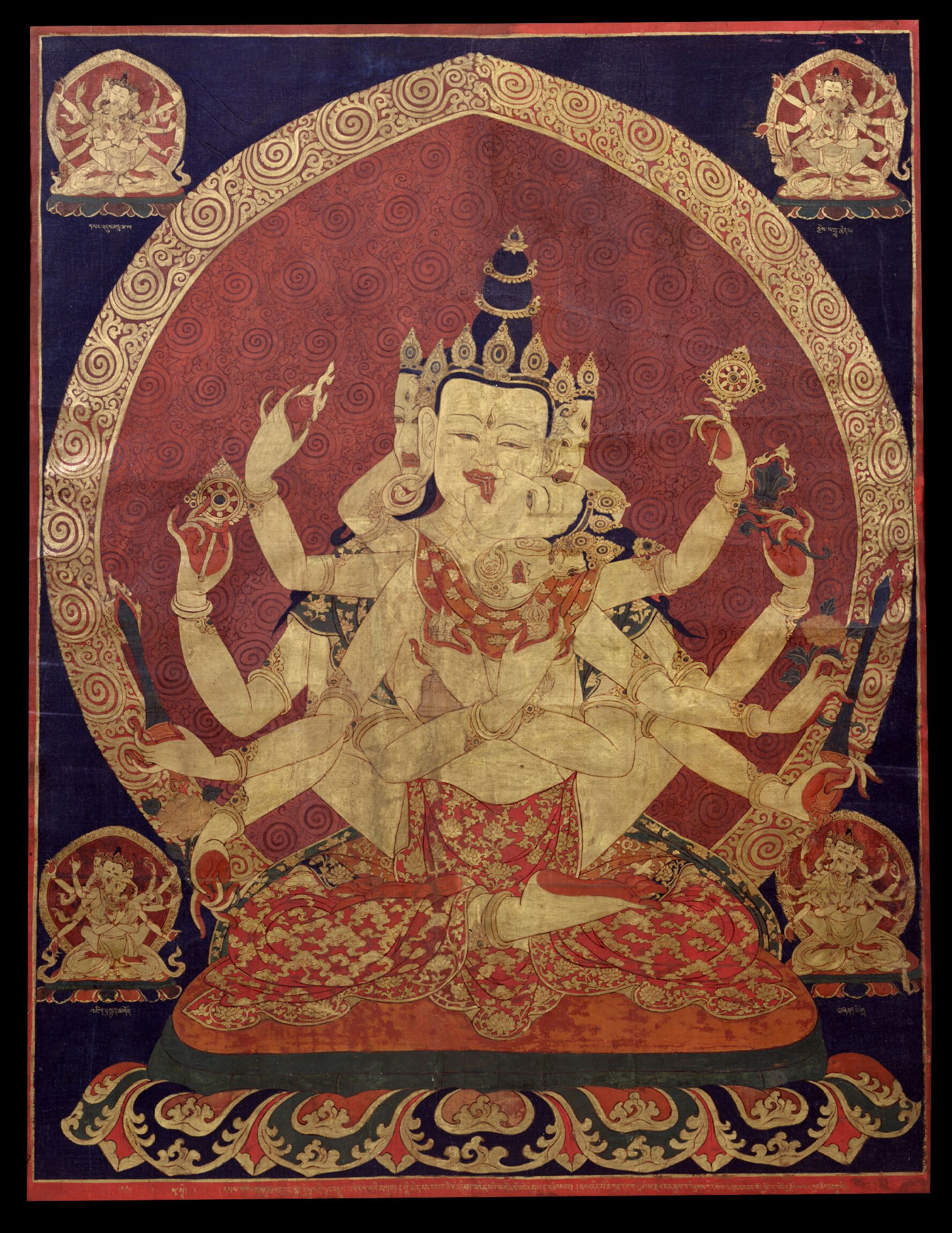 1776x2300 Thangka - Tibetan Thangka Painting