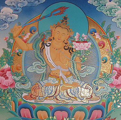 400x396 Tibetan Thangka Paintings Asian American Arts Centre - Tibetan Thangka Painting