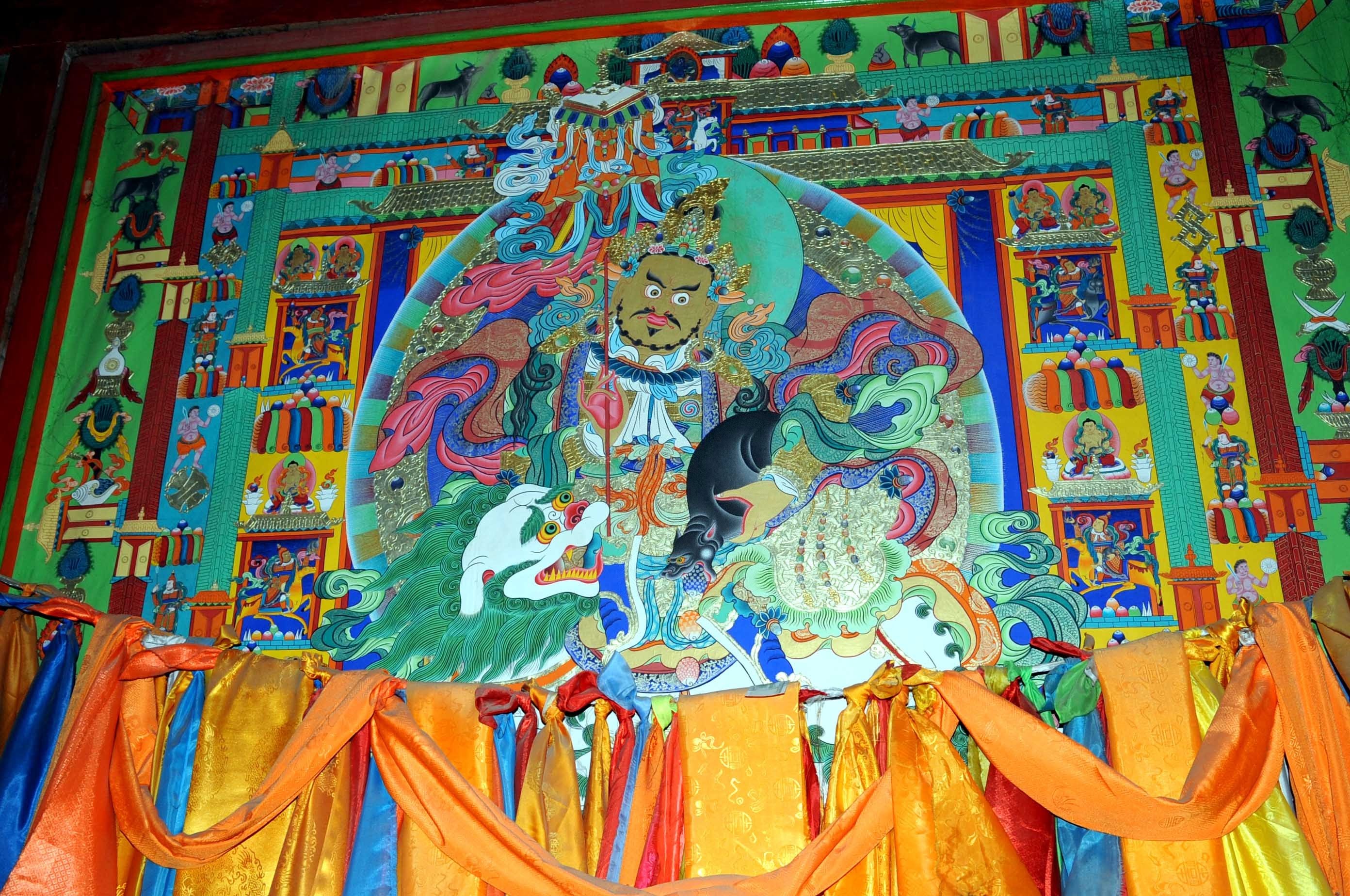 2784x1848 How To Paint Tibetan Thangka - Tibetan Thangka Painting