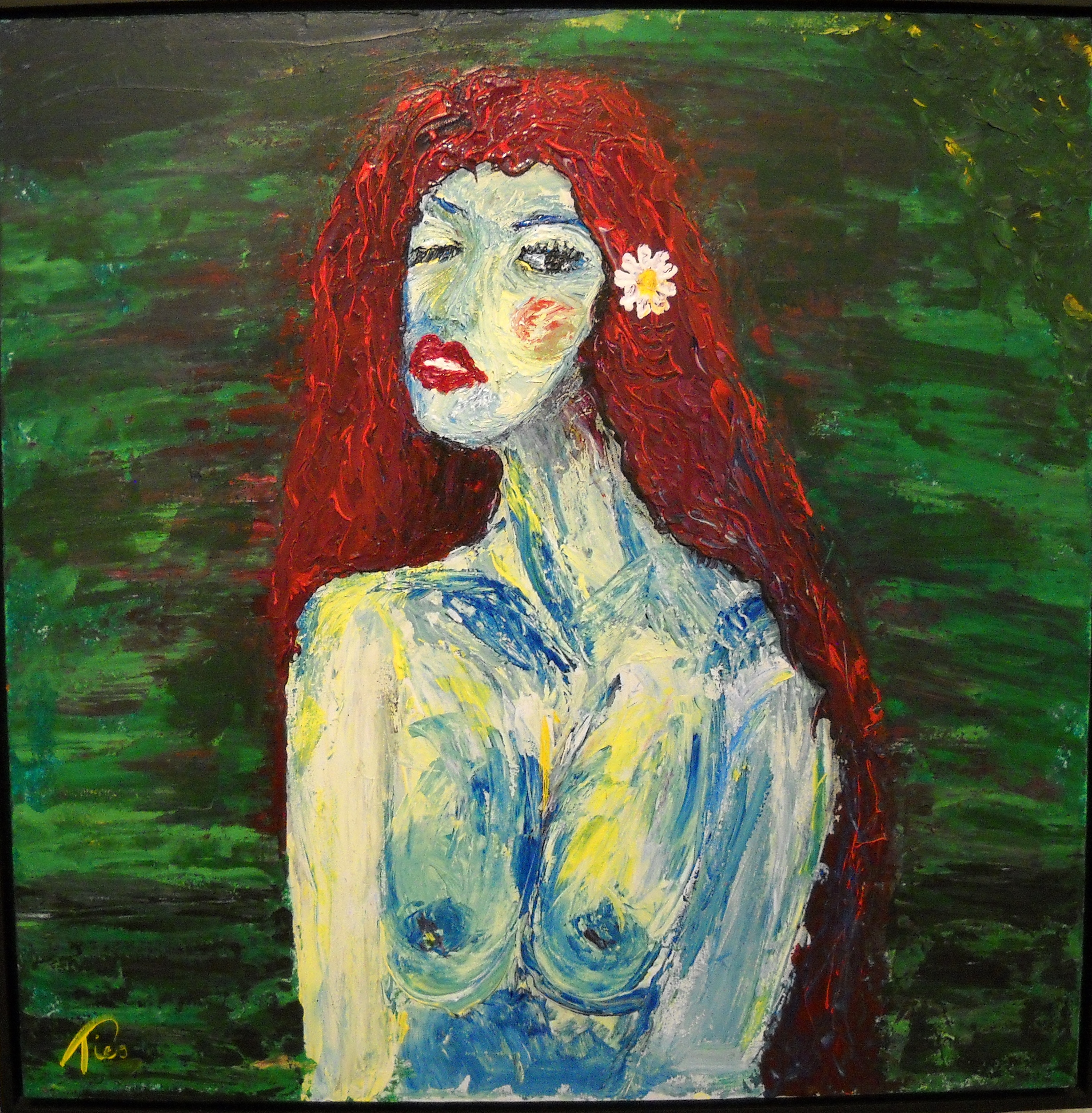 2458x2507 Tico Torres Original Painting Emerald Art Services, Llc - Tico Torres Painting