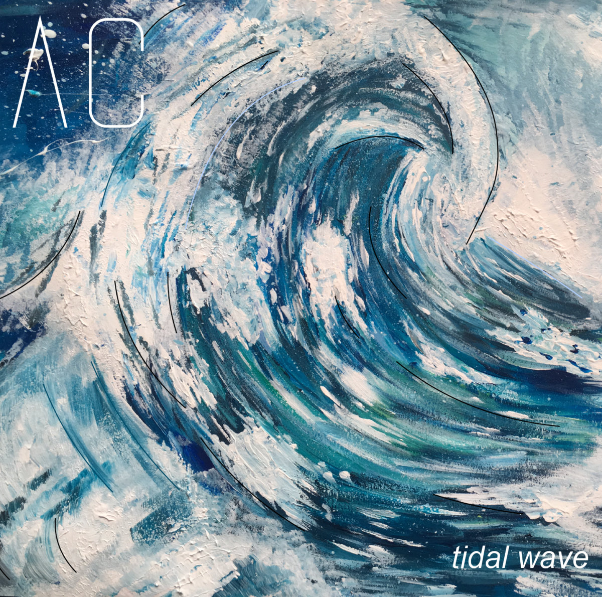 1200x1190 Tidal Wave Adam Carpenter - Tidal Wave Painting