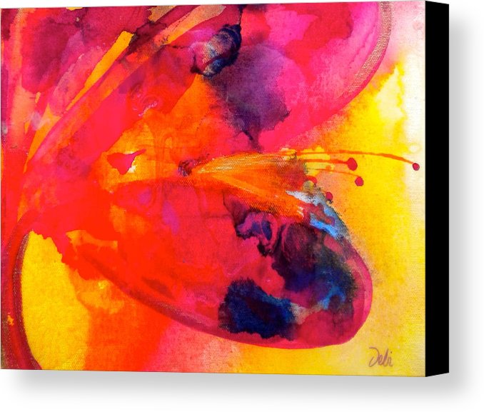 678x577 Tie Dye Wishes Canvas Print Canvas Art By Debi Starr - Tie Dye Painting On Canvas