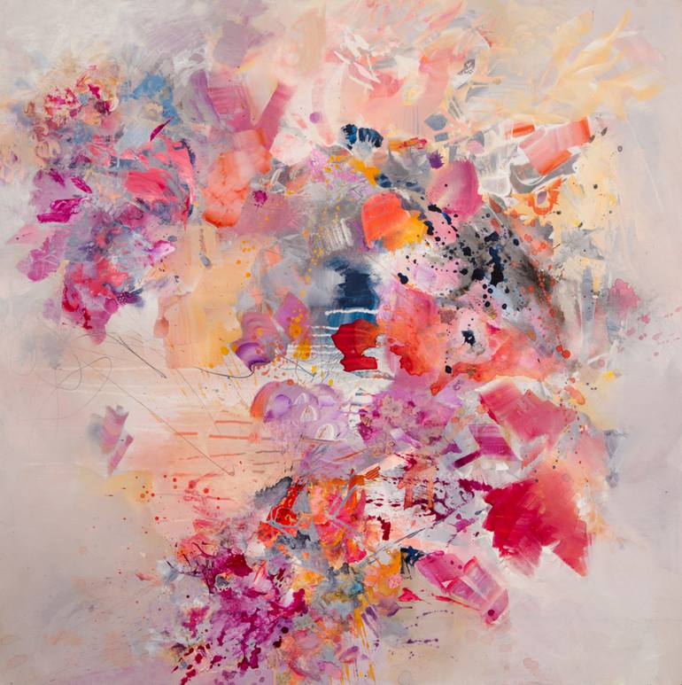 770x773 Saatchi Art Love Yourself Silly Painting By Tiffany Manning - Tiffany Painting