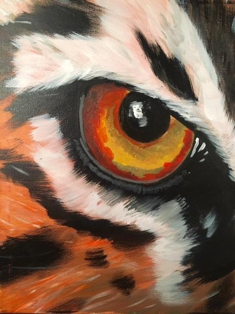 480x640 Eye Of The Tiger (730 930pm) - Tiger Eye Painting