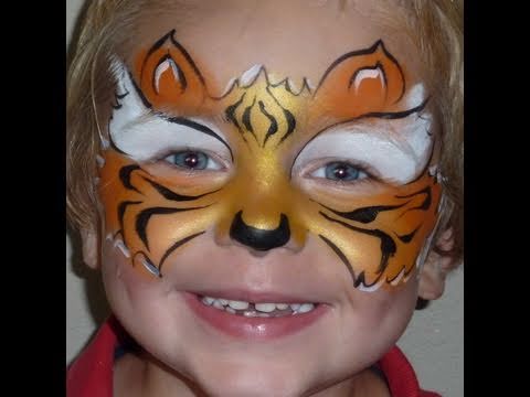 480x360 Fast Faces - Tiger Face Painting