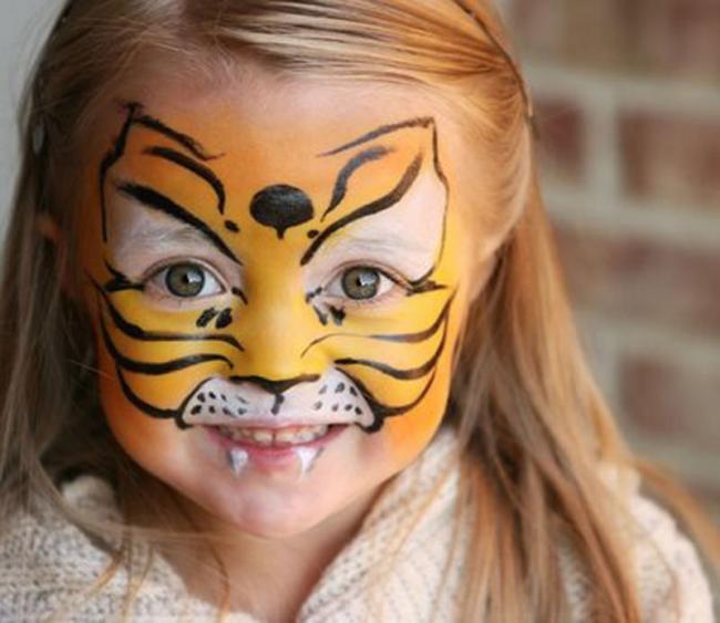 650x563 Tiger Face Paint Award Vote For The Best Tiger Face Paint - Tiger Face Painting