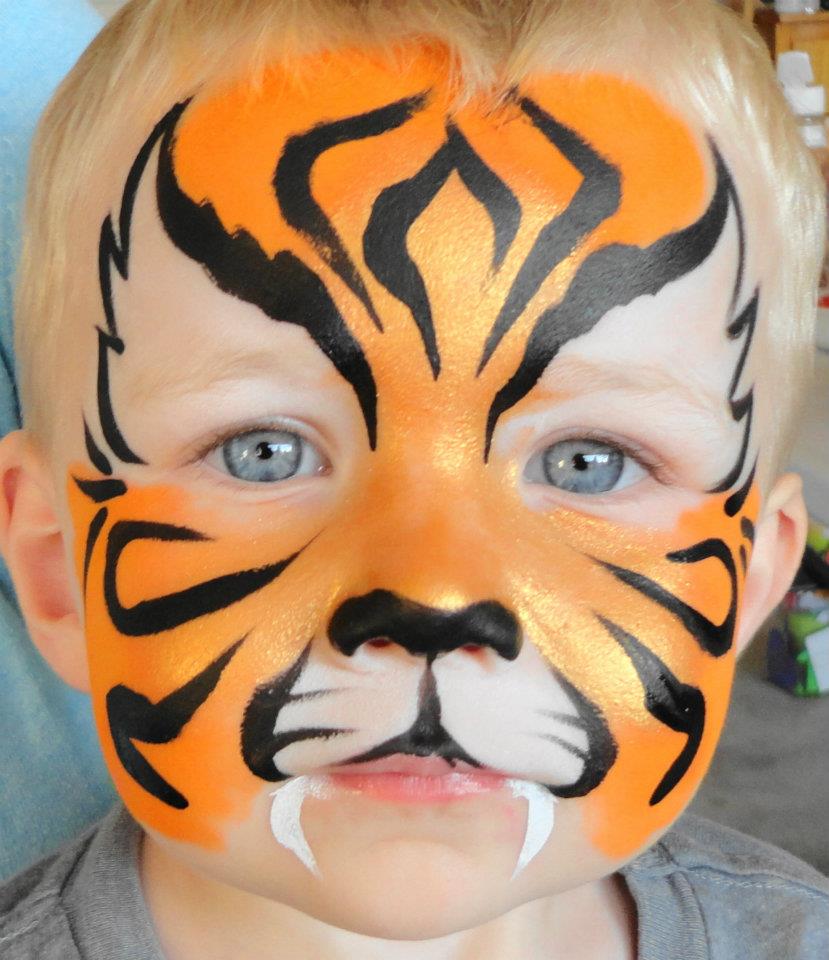 829x960 Tiger Face Paint Easy Face Painting - Tiger Face Painting
