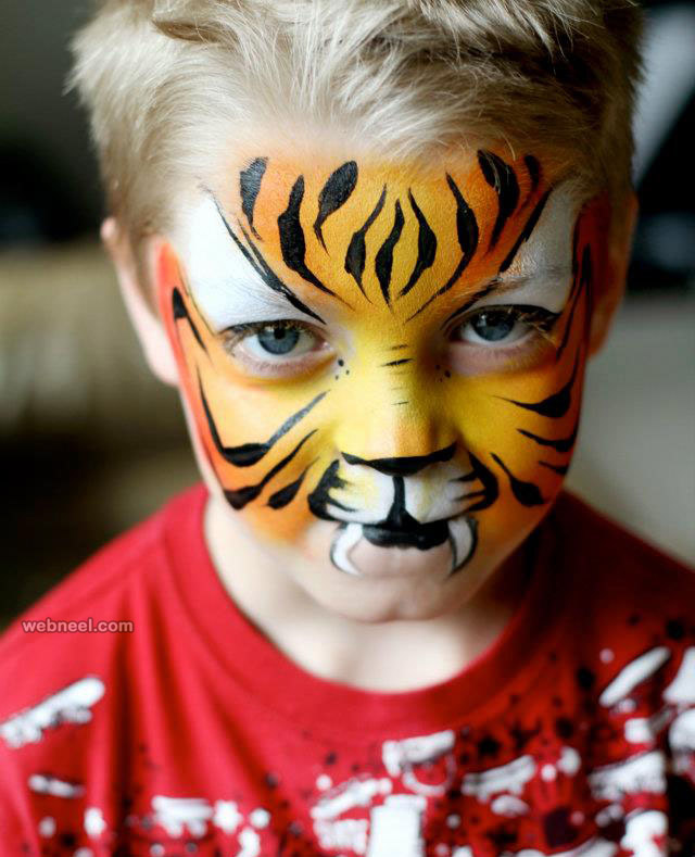 640x789 Tiger Face Paint 33 - Tiger Face Painting