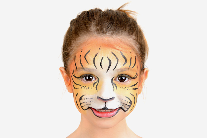 Tiger Painting For Kids