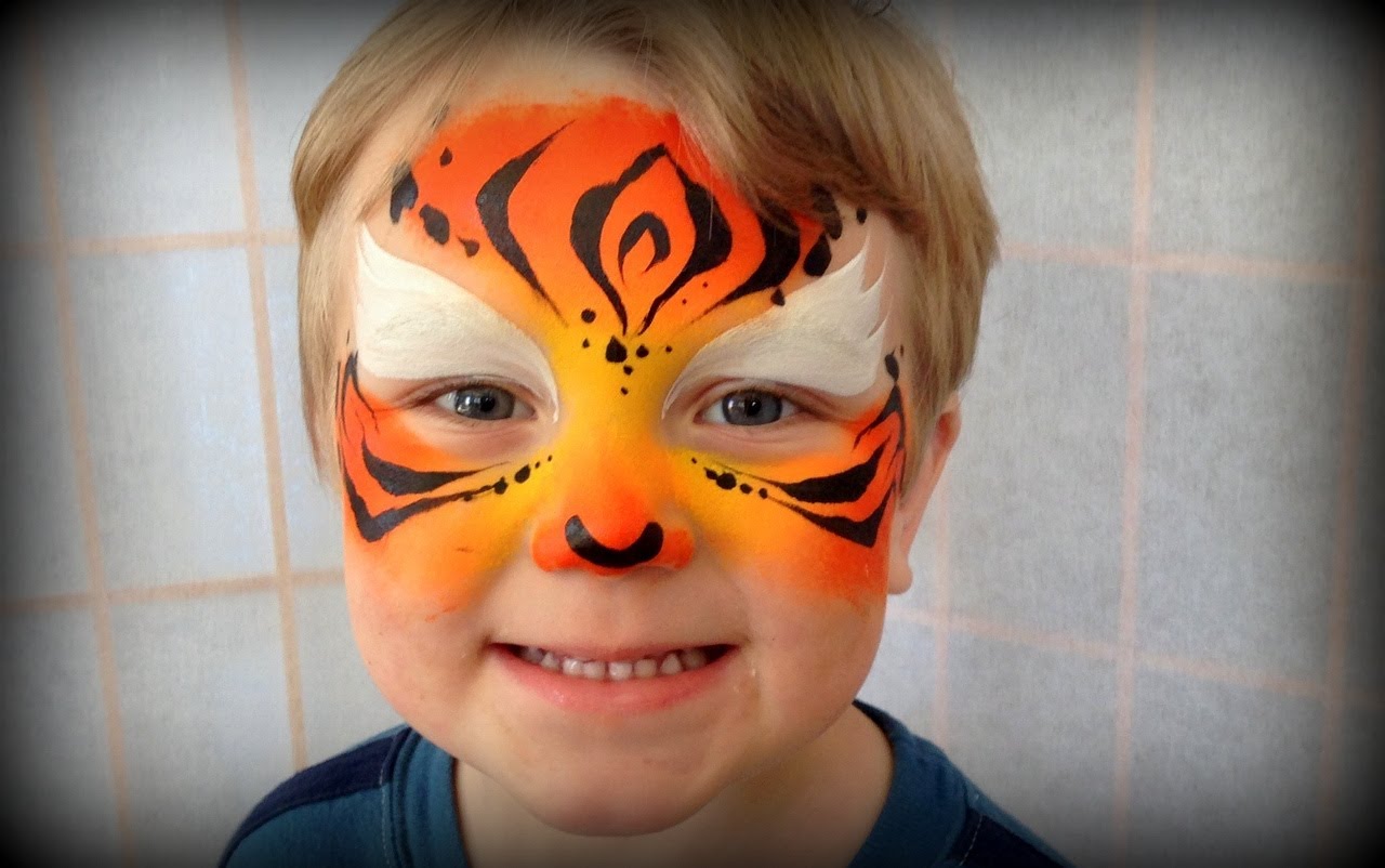 1280x802 Easy Tiger - Tiger Painting For Kids