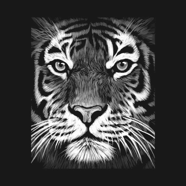 630x630 Tiger Painting - Tiger Painting For Kids