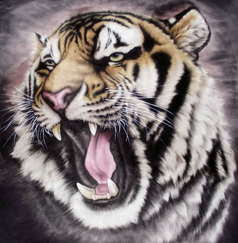 784x800 Chinese Tiger Painting 0 4445013, 98cm X X - Tiger Painting Images