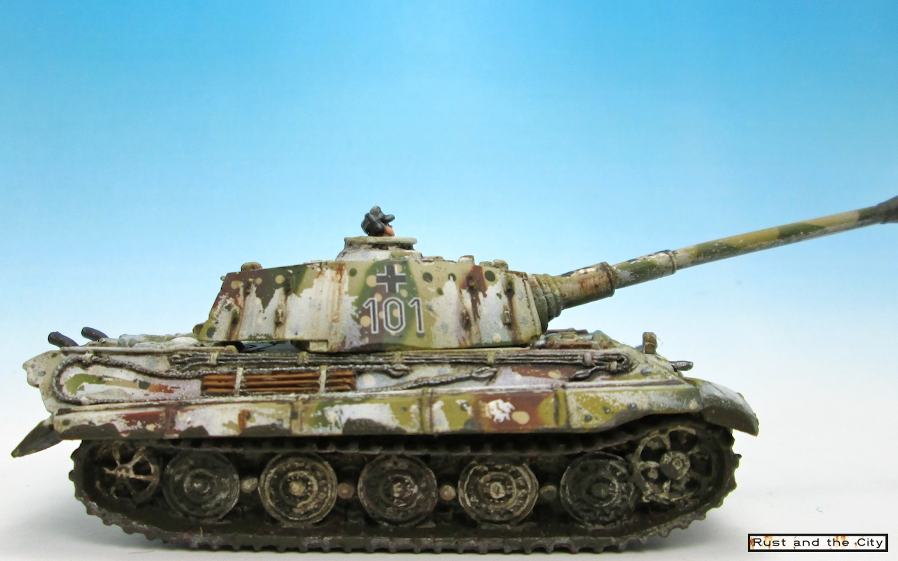 1280x800 Rust And The City Tutorial Painting Winter Whitewash Camouflage - Tiger Tank Painting