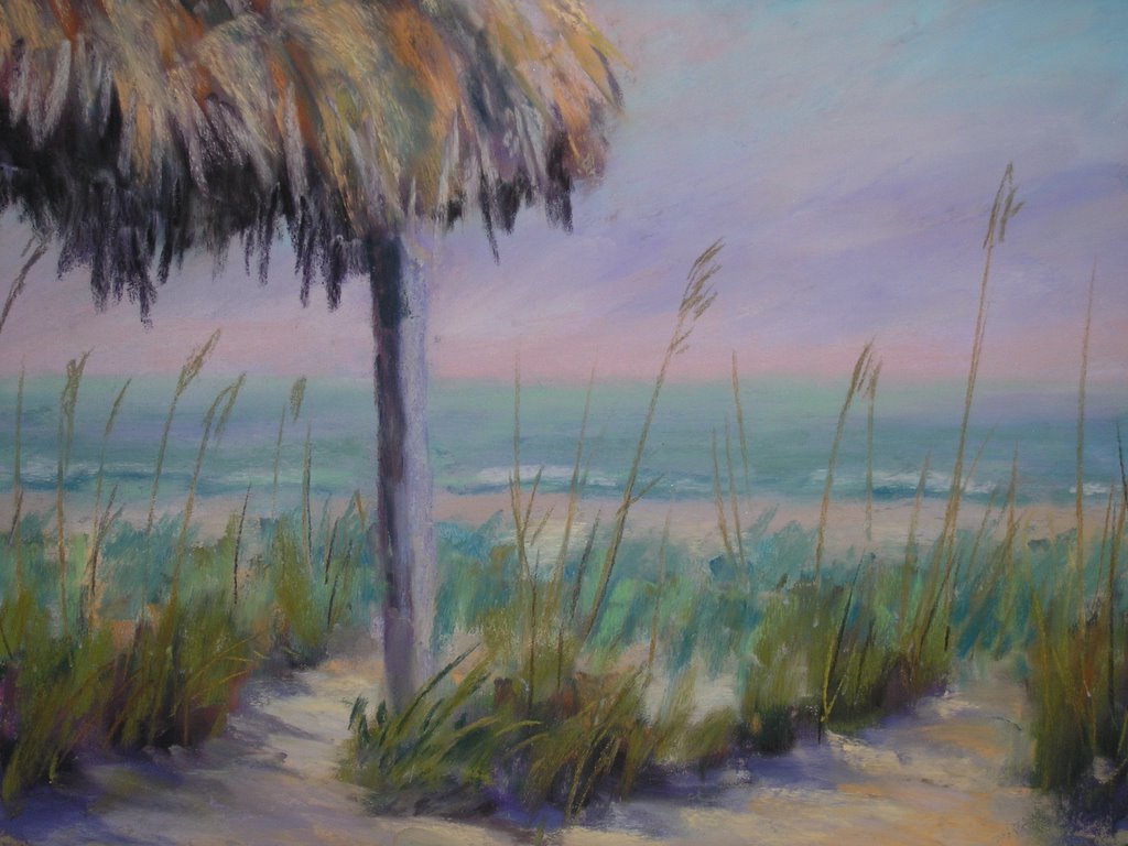 1024x768 Painting My World Under The Tiki Hut - Tiki Hut Painting