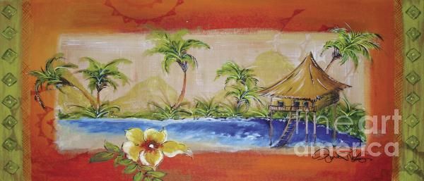 600x257 Tiki Hut Painting - Tiki Hut Painting