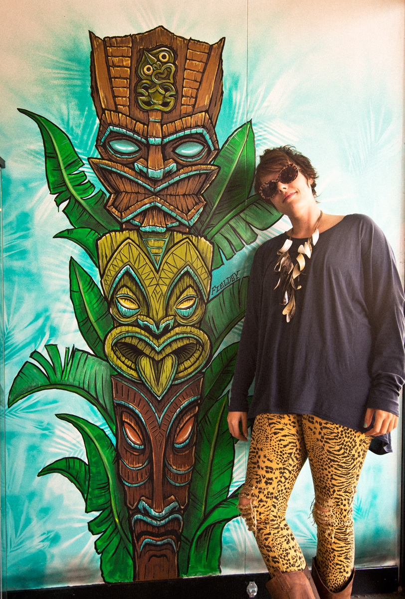 812x1200 Tiki Fieldey Art - Tiki Painting