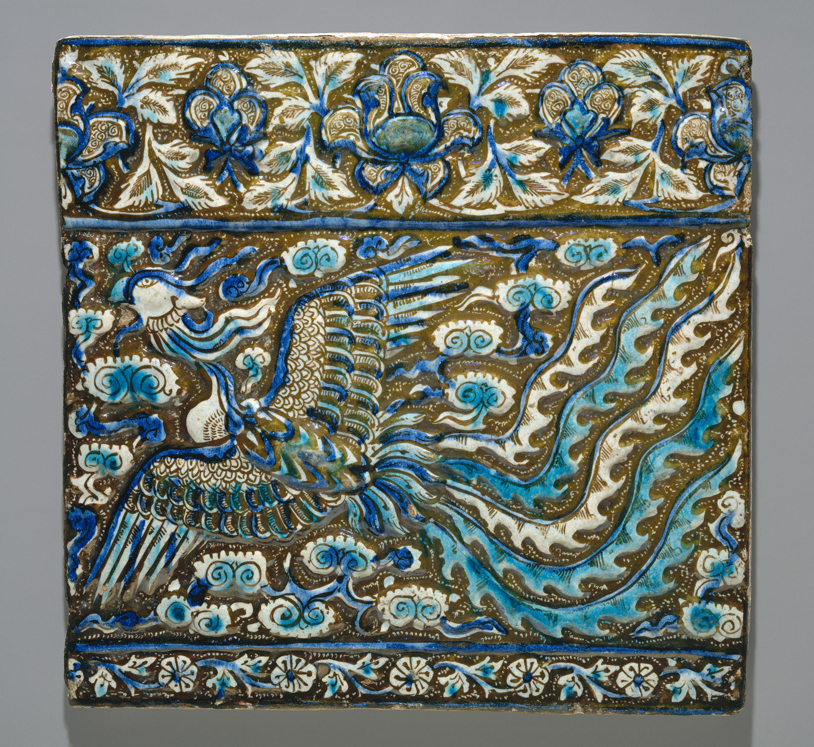 1635x1500 Tile With Image Phoenix Work Art Heilbrunn Timeline - Tile Painting Art