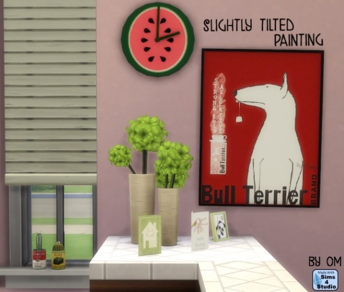 670x569 Slightly Tilted Painting By Om - Tilted Painting