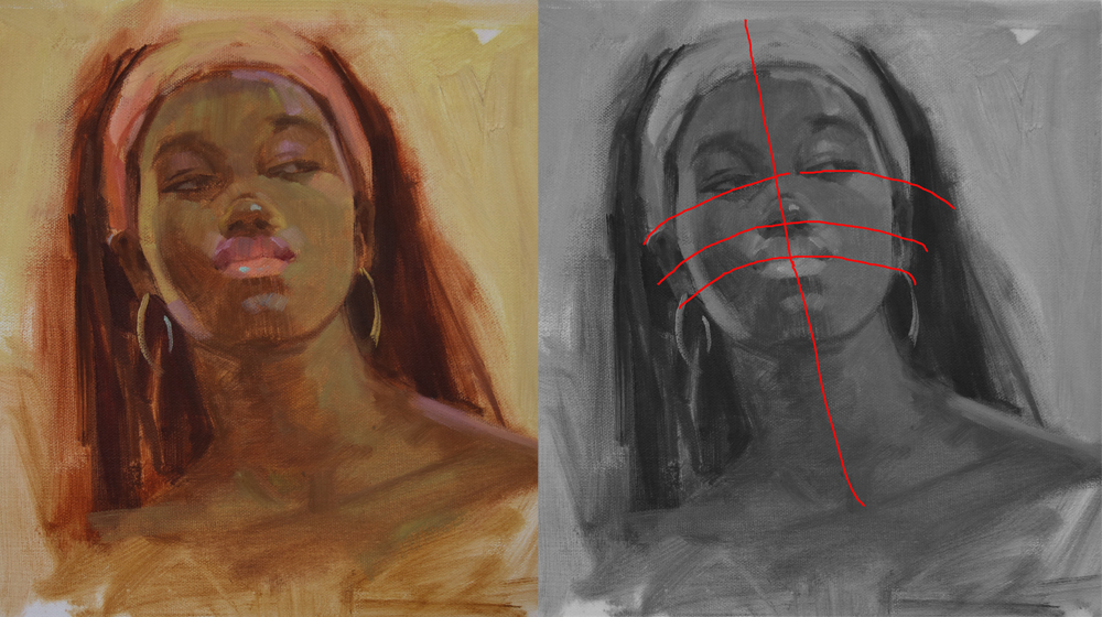 1000x560 The Trouble With Heads Diane's Painting Blog - Tilted Painting